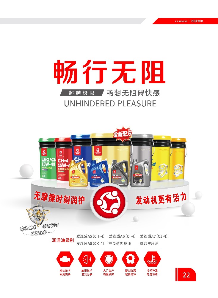 润滑油产品目录